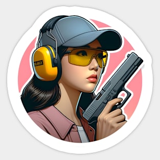 Tactical Girl Sticker